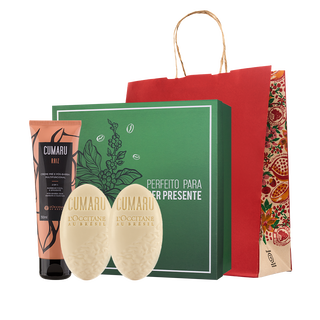 Dupla de Sabonetes e Creme Pr&eacute; e P&oacute;s Barba Cumaru